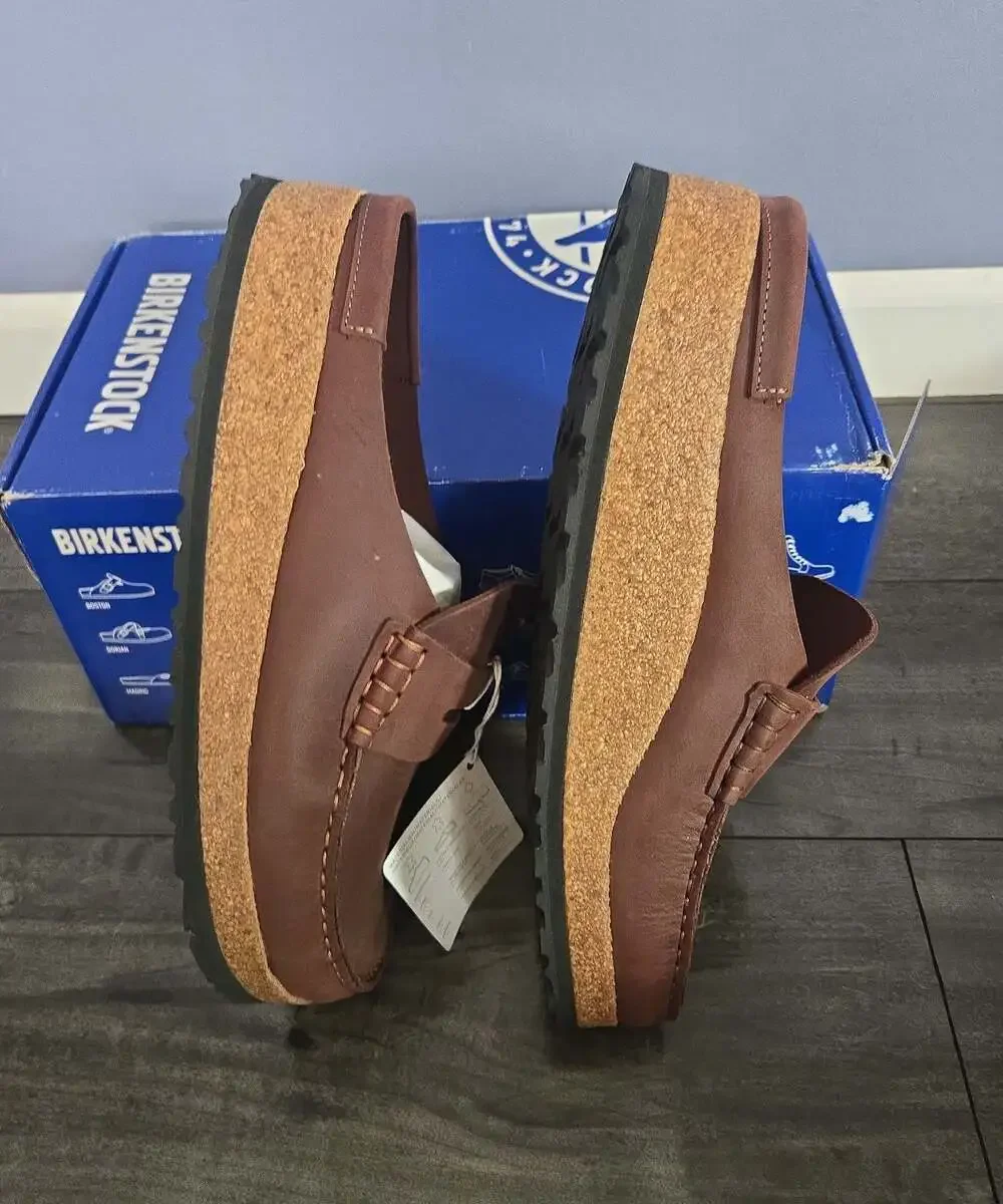 New NIB Birkenstock Naples habana size 43 us 10